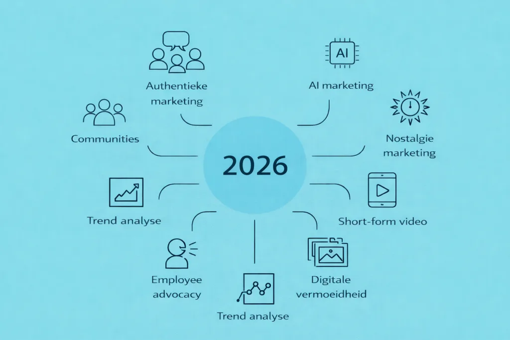 Digitale marketing trends in 2026